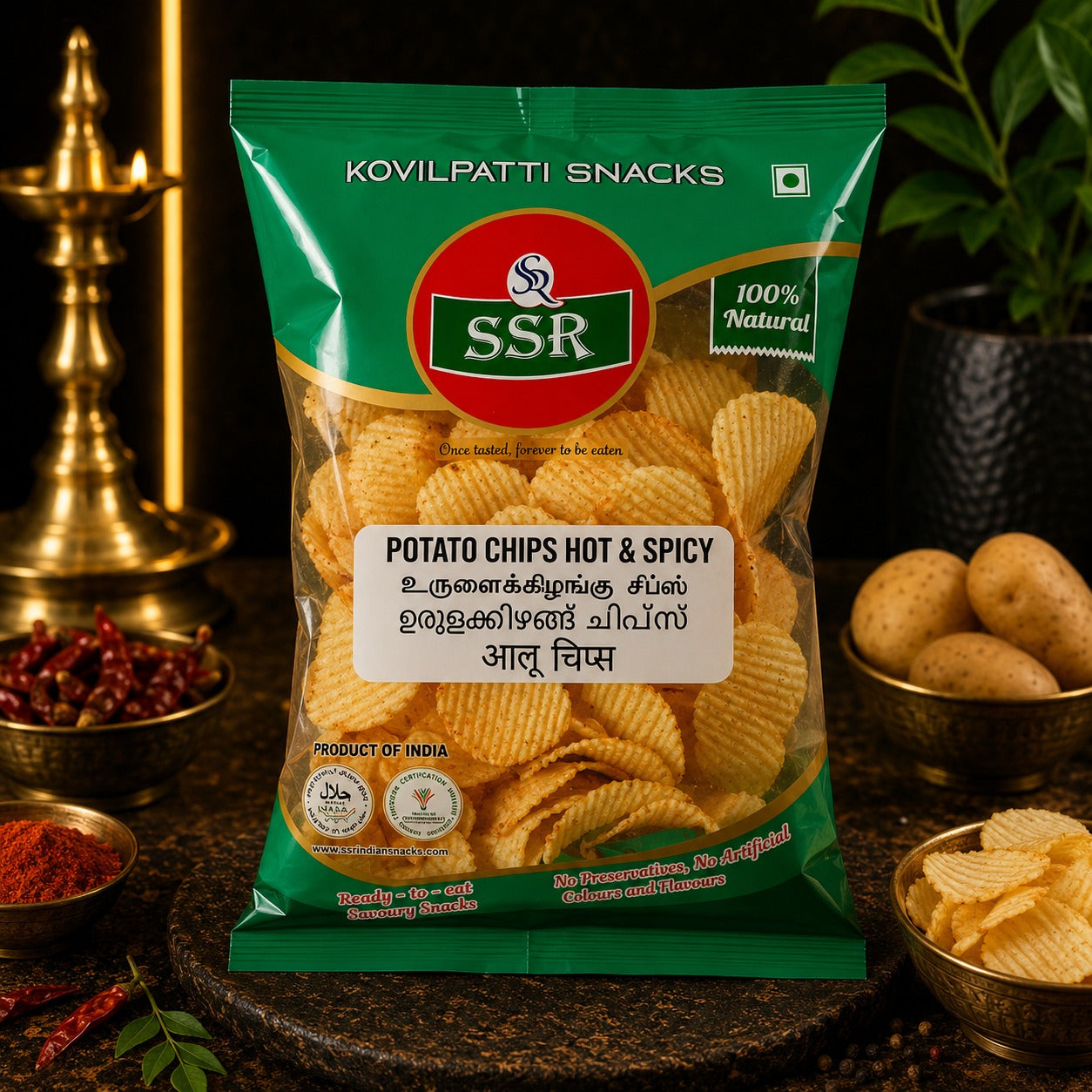 SSR Kovilpatti Potato Chips crispy potato chips snack