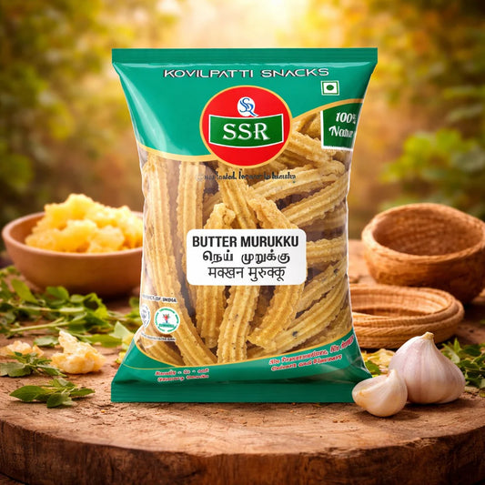 200g | Butter Murukku | பட்டர் முறுக்கு | SSR Special Snacks