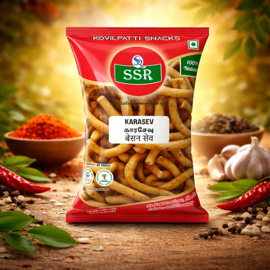 200G | Kara Sev | கார சேவ் | SSR Kovilpatti Special