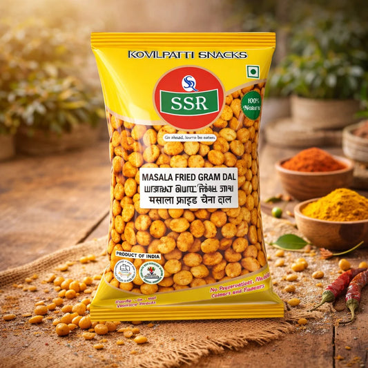 200G | Masala Fried Gram Dal |  மசாலா பொட்டுக்கடலை | SSR Special Snacks