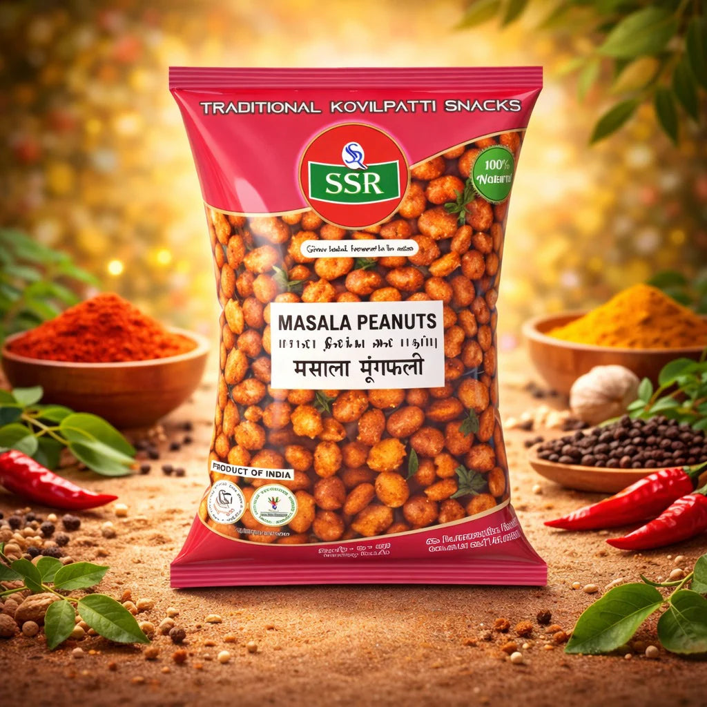 200g | Masala Peanuts | மசாலா கடலை | SSR Kovilpatti Snacks